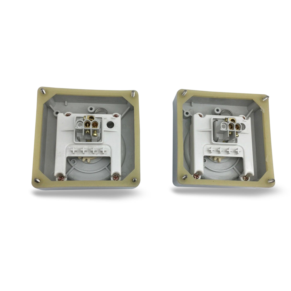 10 Amp Isolator TWIN - TWO 2 switch industrial rated IP66 Lockable