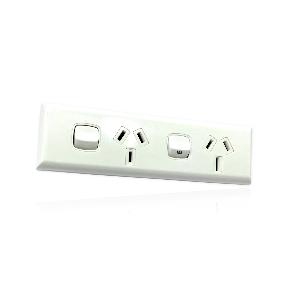 10A & 15 AMP Skirting Double GPO Power Point For Generators Electrical Switch