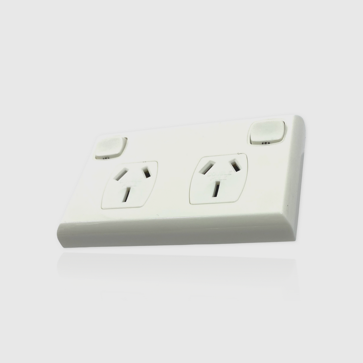 15 Amp Double Pole 240V Power Point GPO Outlet For Caravans & Trailers 15A