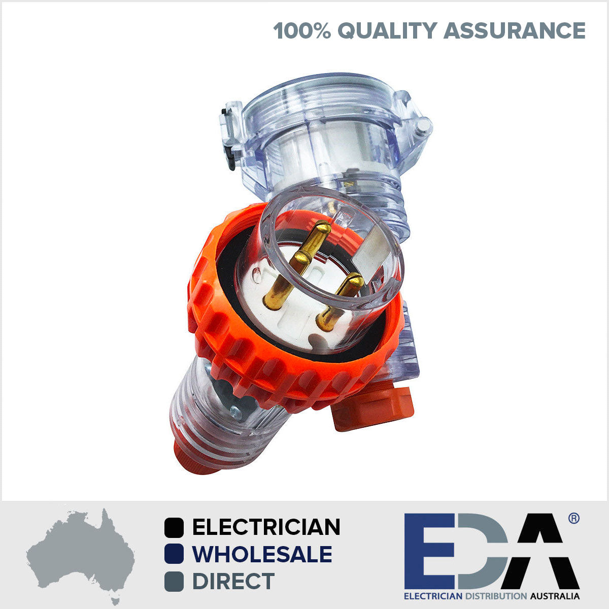 20A Amp PLUG & Socket Extension 3 Pin Round Pin 240 v