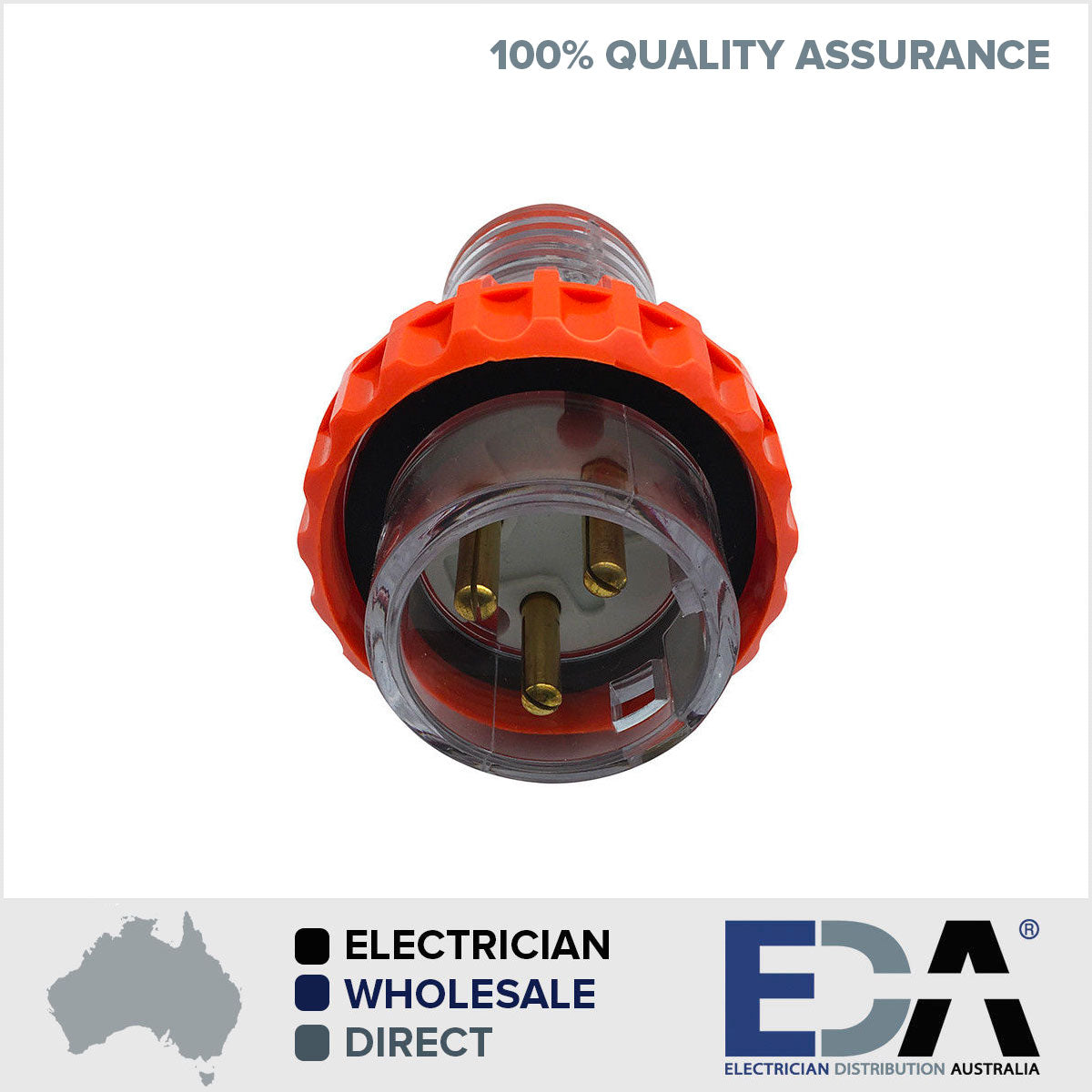 20A Amp PLUG & Socket Extension 3 Pin Round Pin 240 v