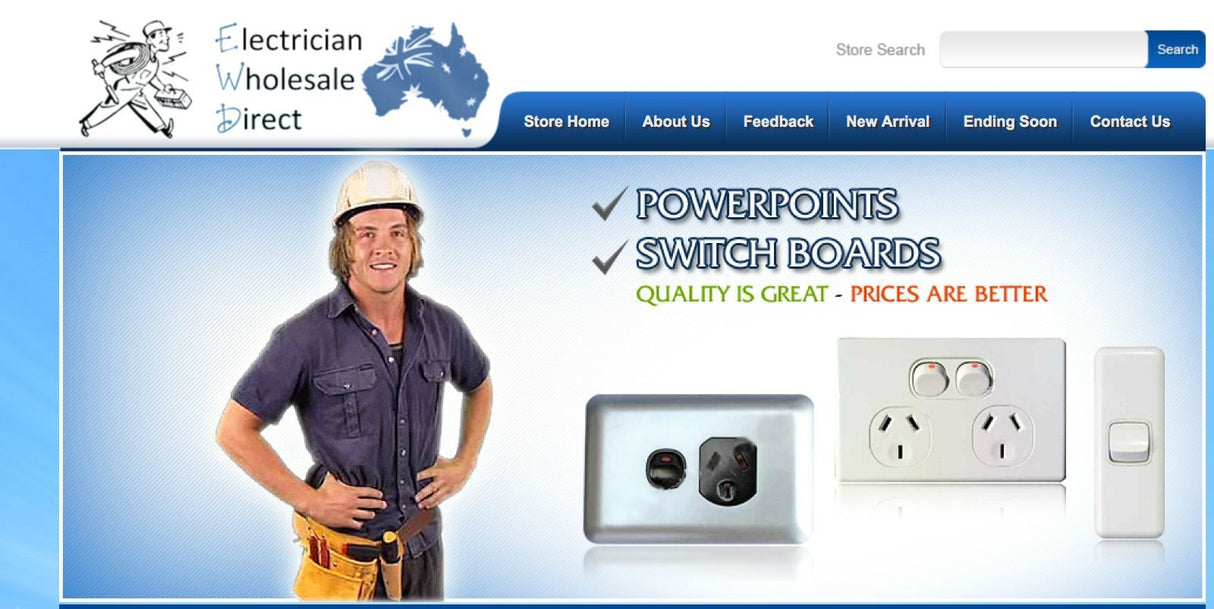 25 X Plaster C Clip Bracket for Switch Power Point