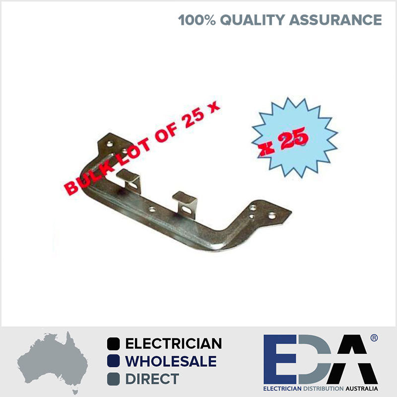 25 X Plaster C Clip Bracket for Switch Power Point