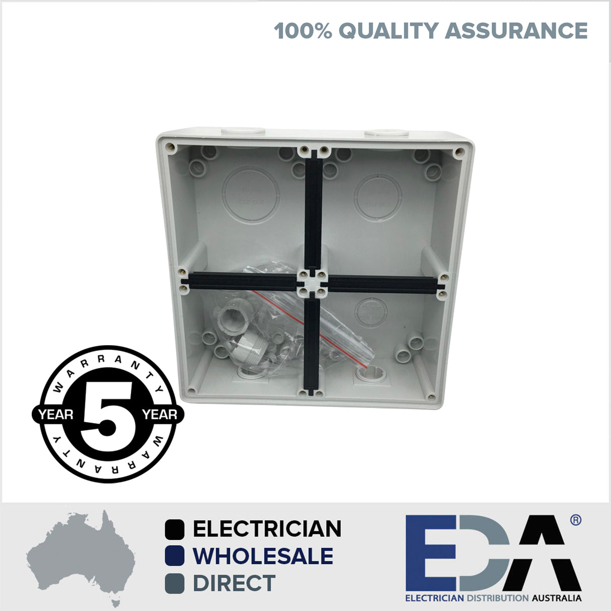 FOUR WAY base for weatherproof outlets, enclosures, switches conduit ip66 4 way