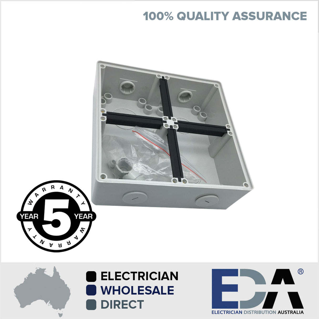 FOUR WAY base for weatherproof outlets, enclosures, switches conduit ip66 4 way