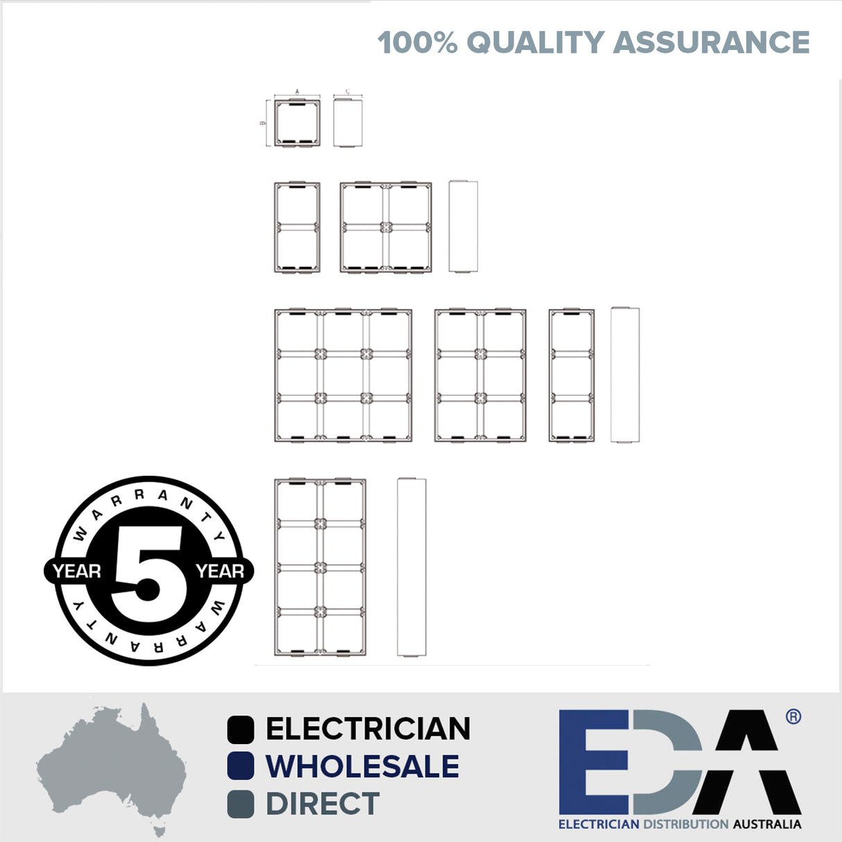 20 Amp 3 Round pin Weatherproof Switched Socket Outlet & Straight Plug Male IP66