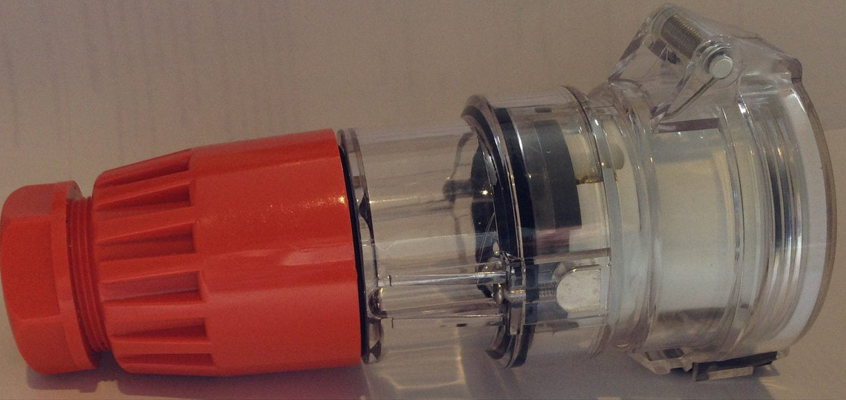 32A Amp PLUG & SOCKET 3 round pin 240V IP66 Weatherproof HEAVY DUTY