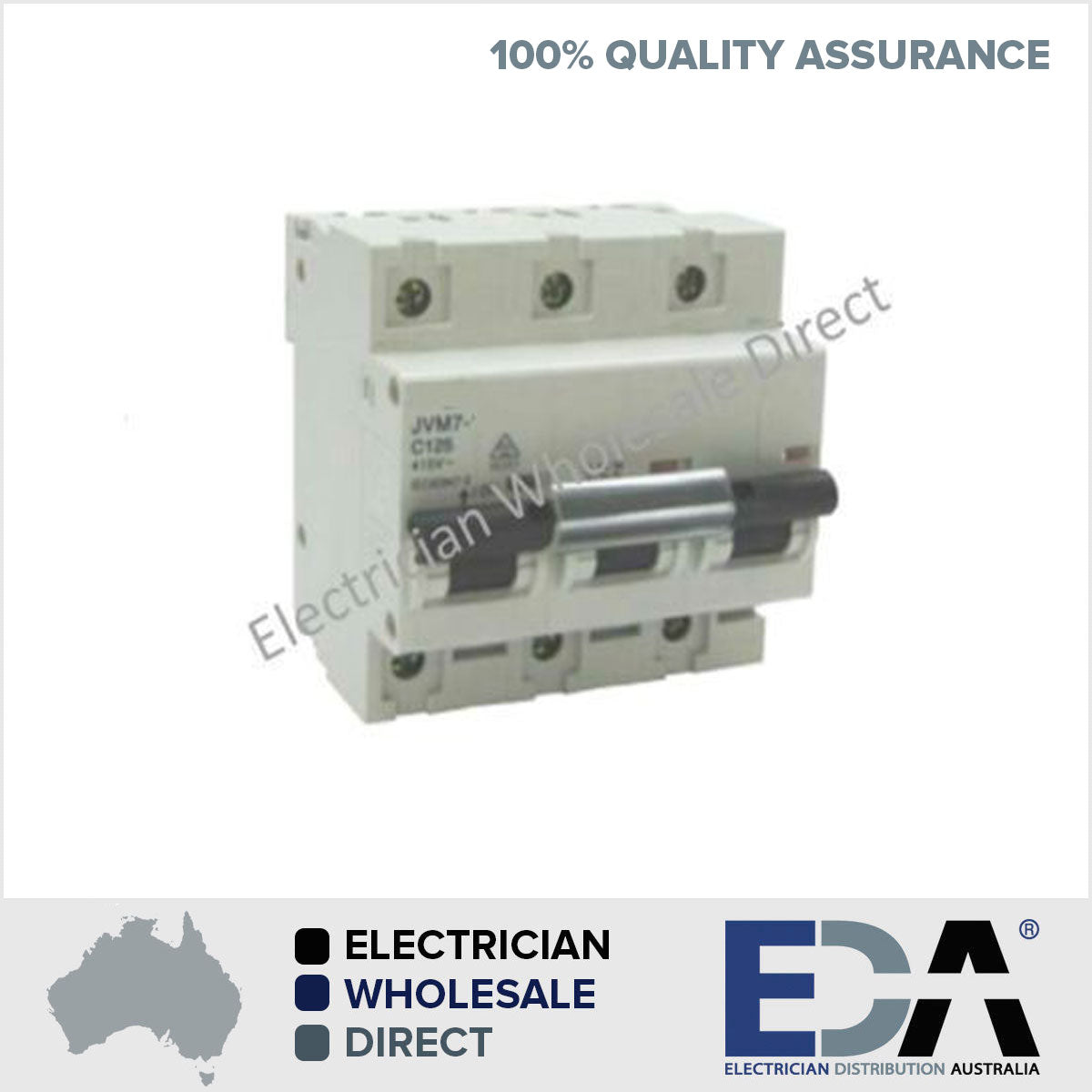 80 Amp A Three 3 Pole Phase CIRCUIT BREAKER -"NOT MAIN SWITCH" 10KA 415 VOLT NEW
