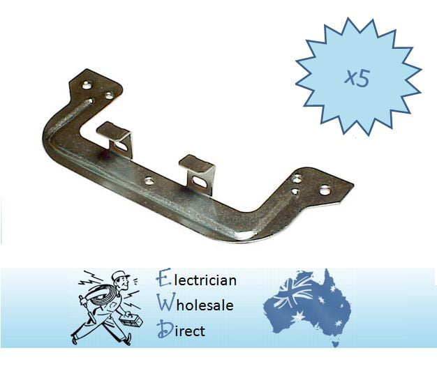 5 X Plaster C Clip Bracket for Switch Power Point