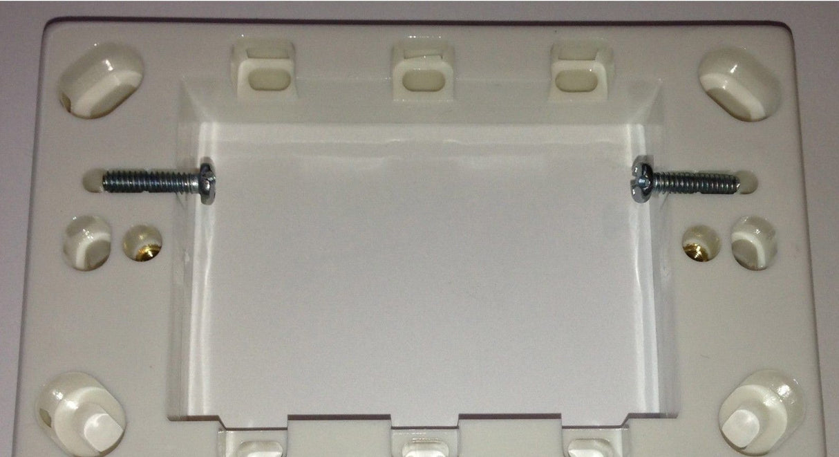 Shallow Slim Mounting Block 16mm Narrow For Electrical Power Points Skinny