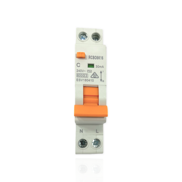 16A RCBO 6KA Single Pole RCD MCB Safety Switch Amp – EDA Online