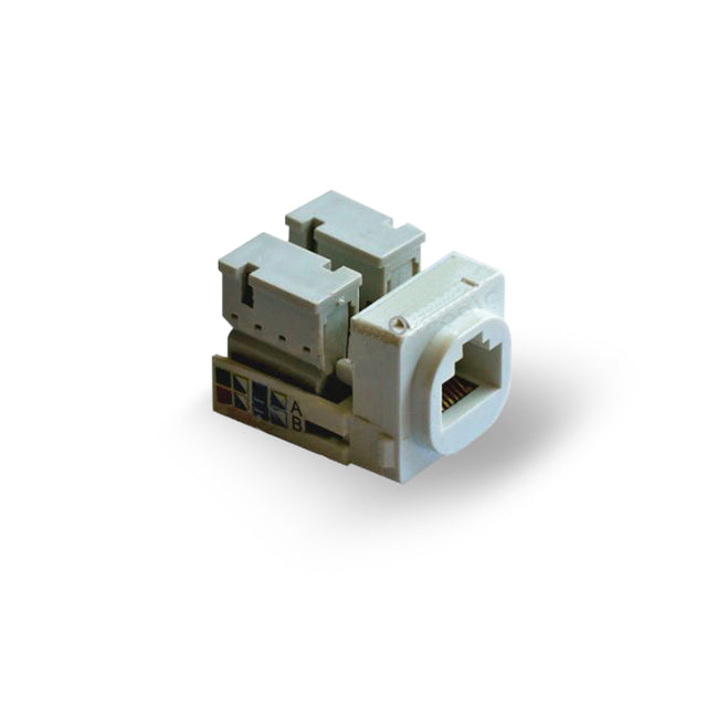 2 Gang Lan Data Network Patch Panel Wall Plate RJ45 Socket – EDA Online