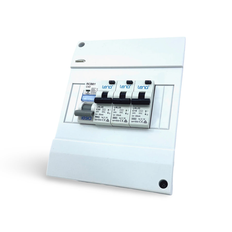 Caravan Switchboard DOUBLE POLE Distribution Board 4 x4 Portable Home ...