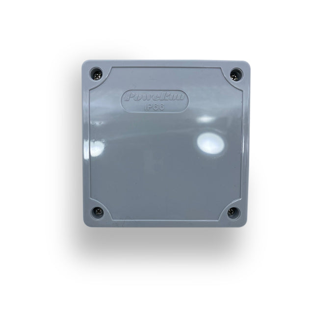 Junction Box -GIANT SIZE Weather proof 100x100 WITH LID IP66 WEATHER P ...