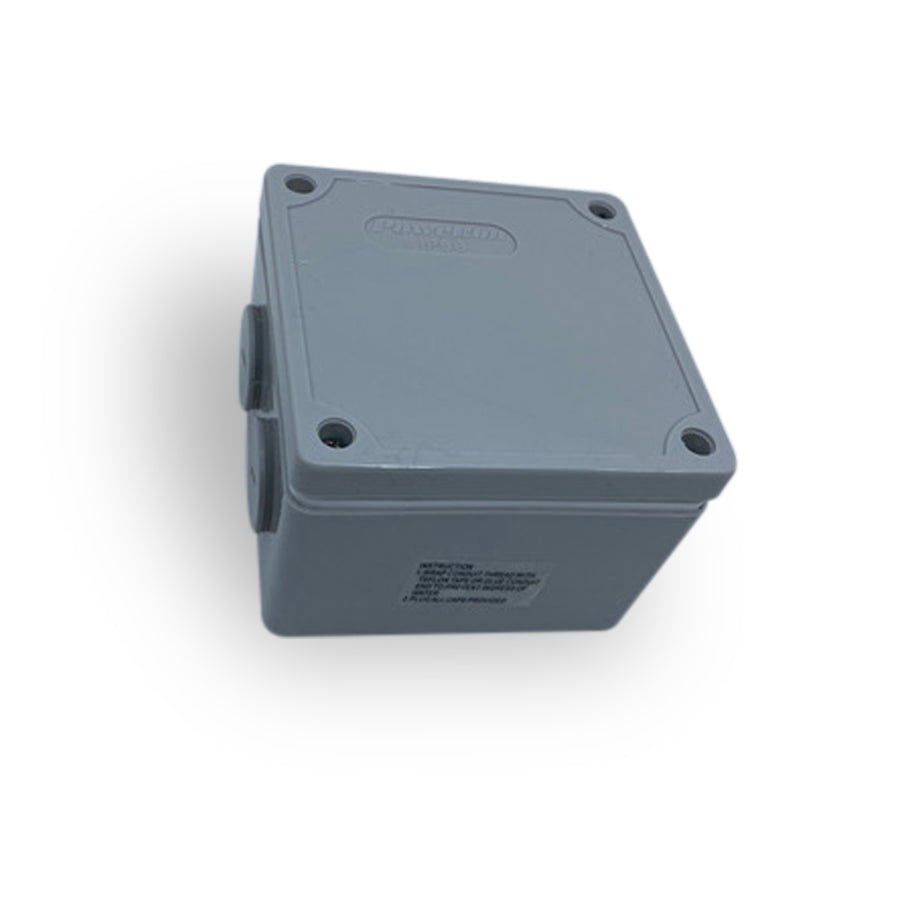 Junction Box -GIANT SIZE Weather proof 100x100 WITH LID IP66 WEATHER P ...