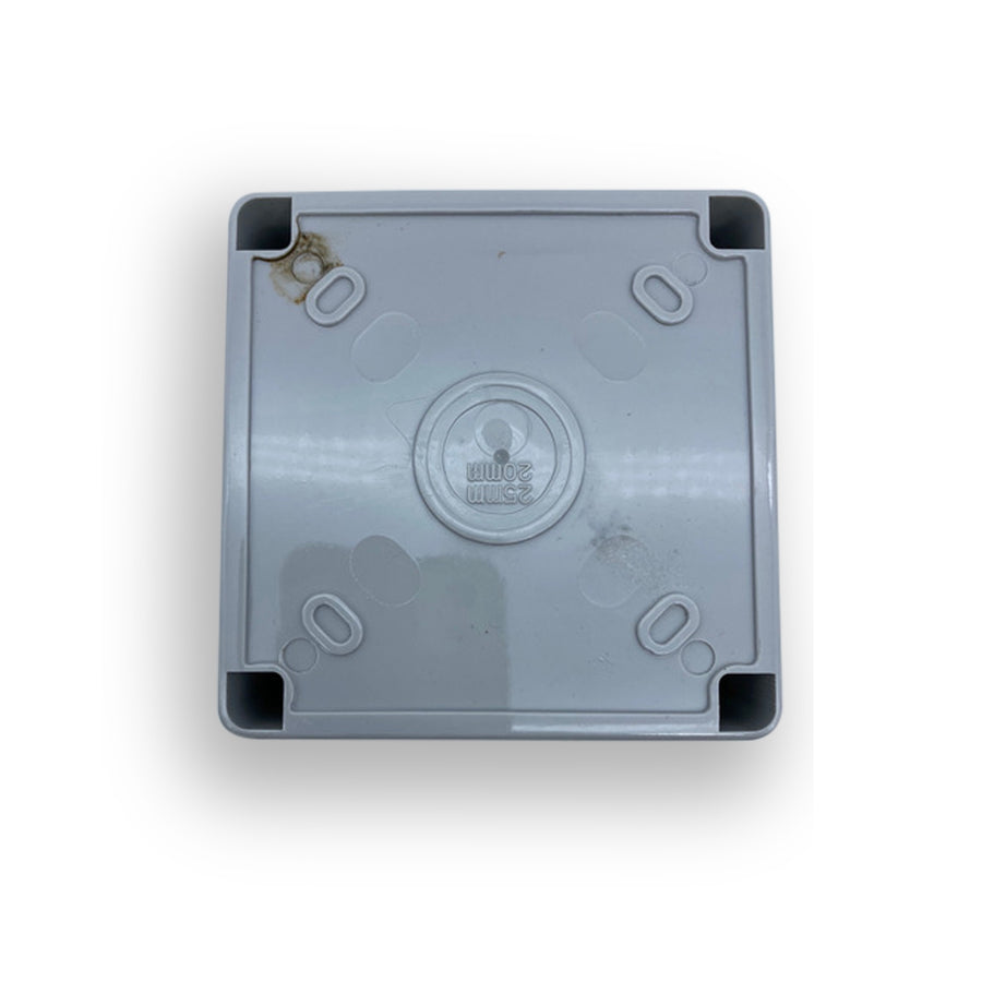 Junction Box -GIANT SIZE Weather proof 100x100 WITH LID IP66 WEATHER P ...