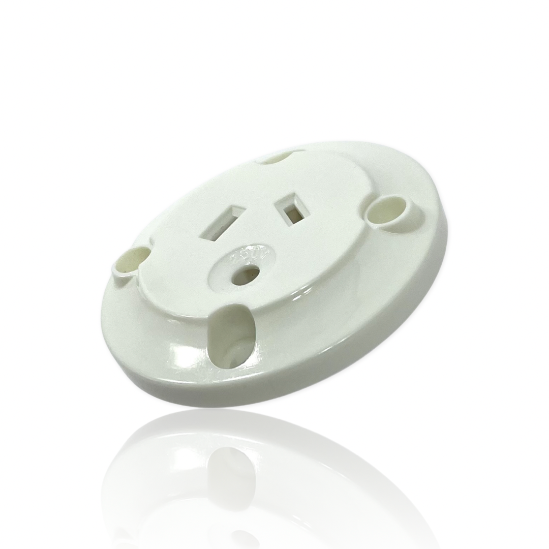 Plug Base Surface Socket Flush or Panel Mount With Round Earth Outlet ...