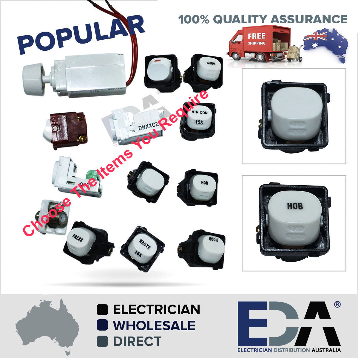 Light Switch Mechanism Dimmer 30 m Clipsal Comptible Mech 15 Amp 16A D ...